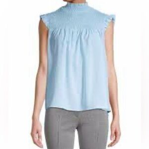 NEW French Connection Ruffle Sleeveless Top